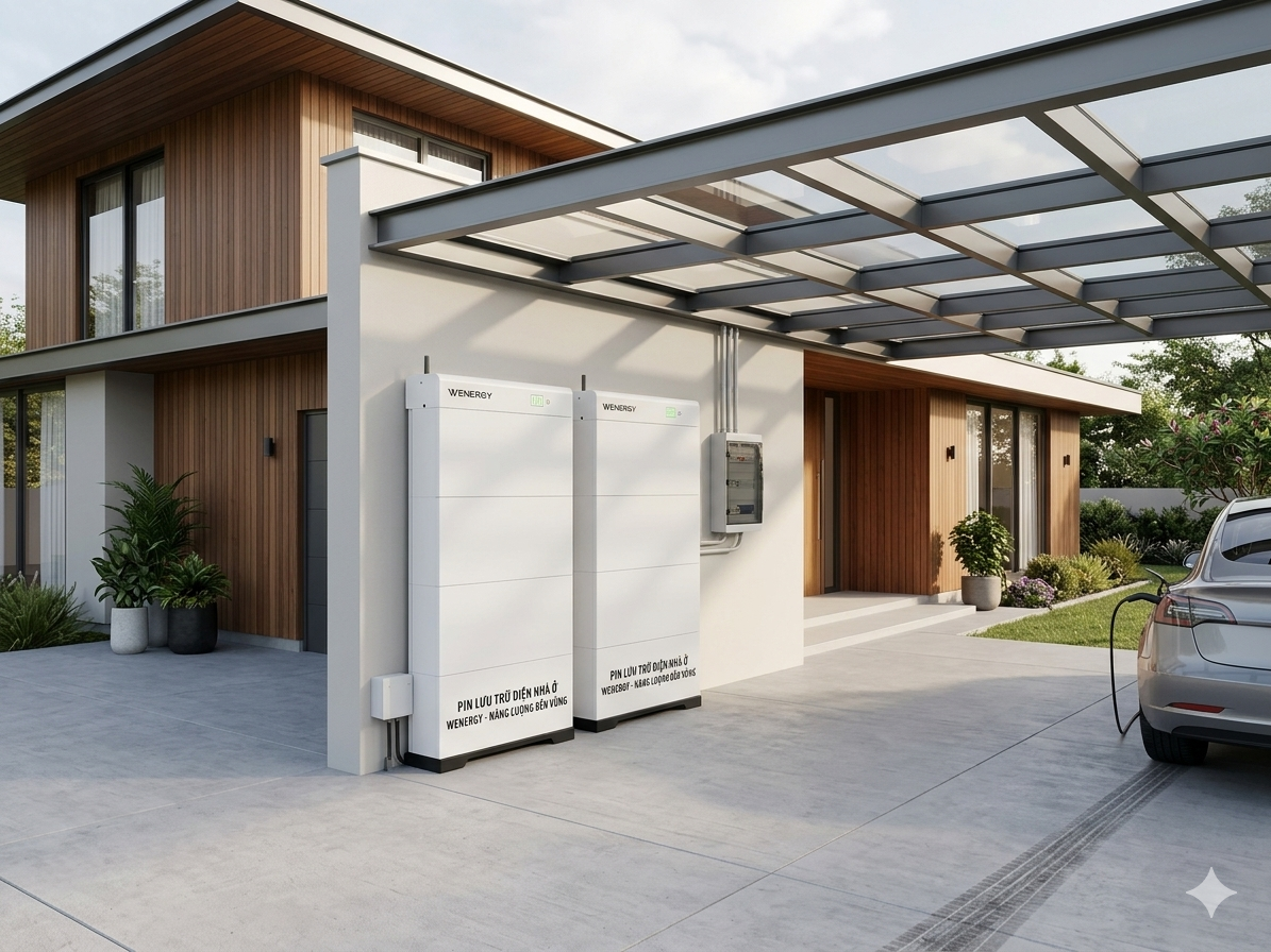 cách lưu trữ điện năng lượng mặt trời