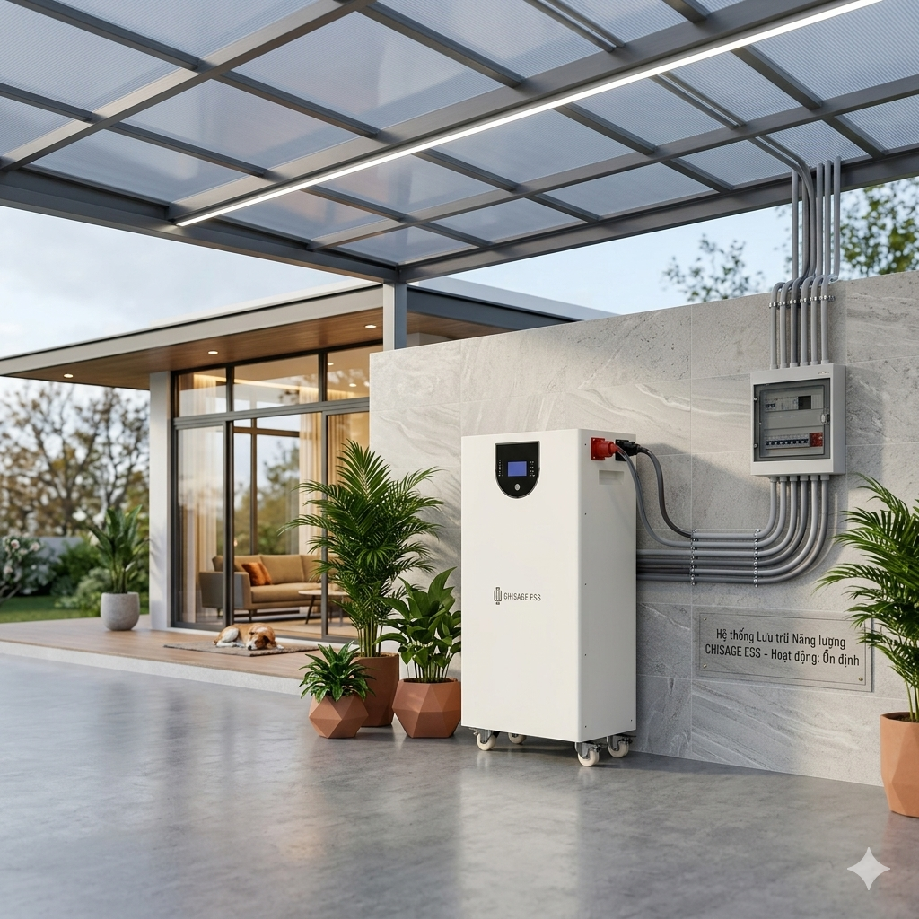 cách lưu trữ điện năng lượng mặt trời