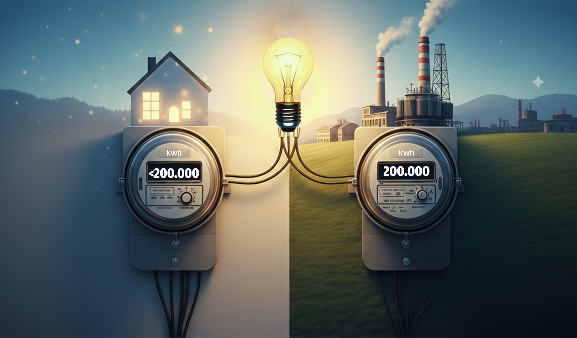 giá điện hai thành phần