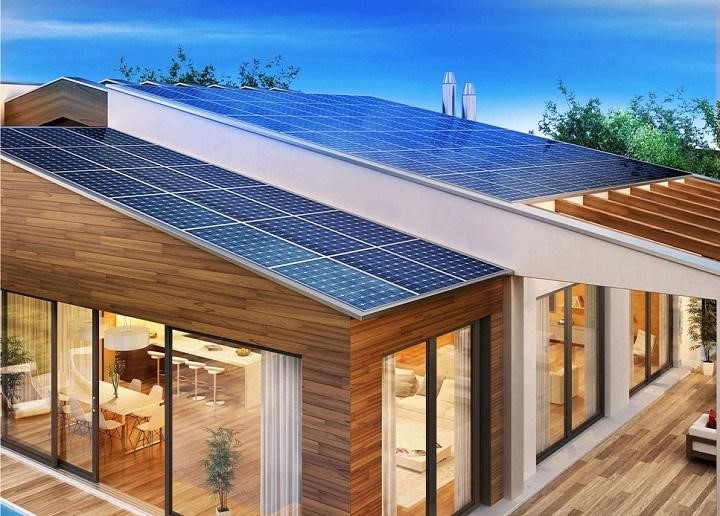 Lắp pin năng lượng mặt trời cho hộ gia đình