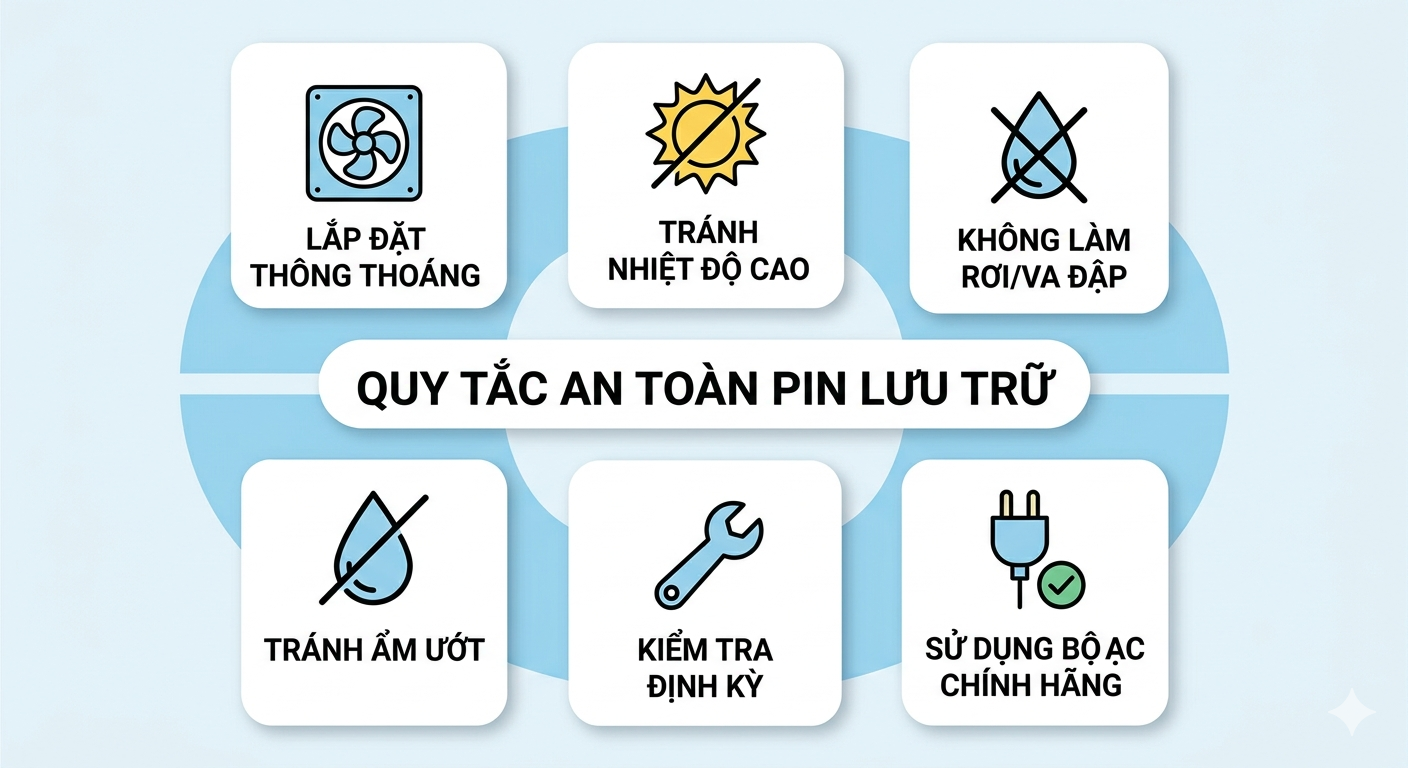 an toàn cháy nổ cho pin lưu trữ