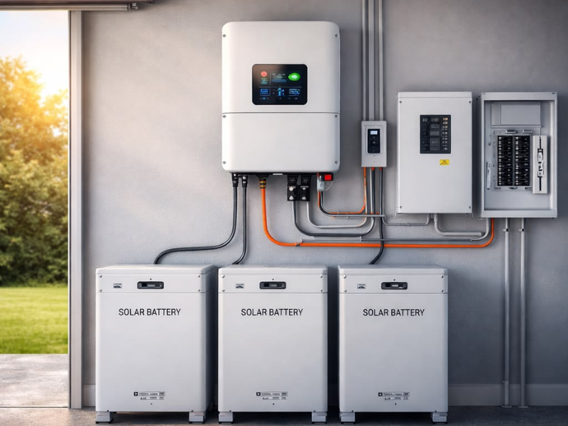 Inverter Hybrid giúp ổn định điện 24/7