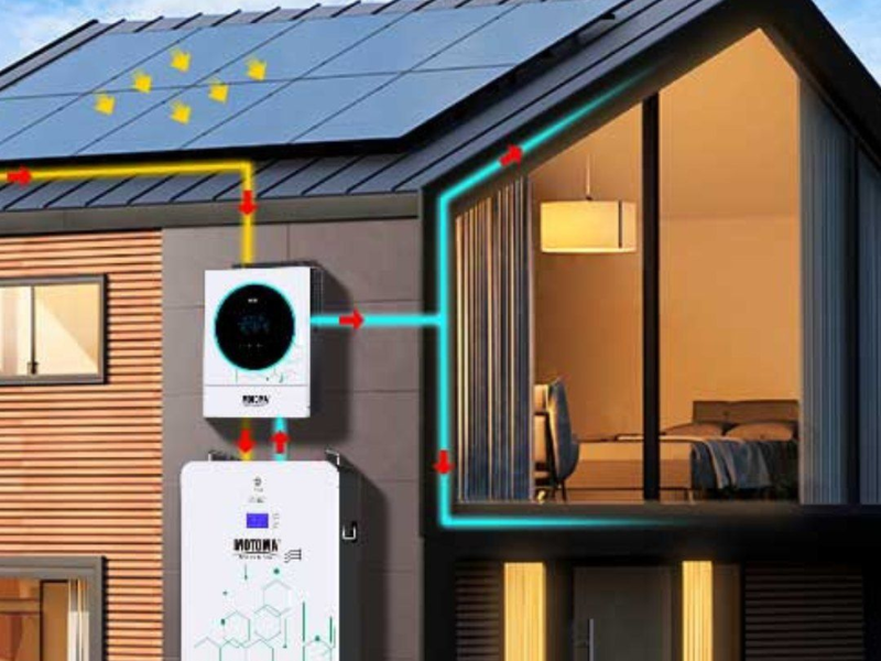 Điện mặt trời hòa lưới có lưu trữ giúp giảm hóa đơn tiền điện