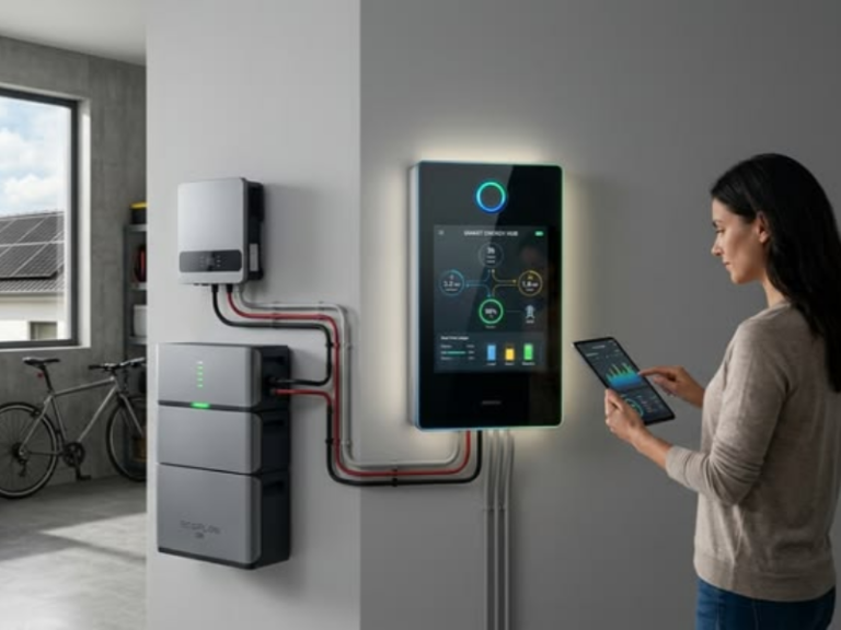 Hòa lưới bám tải có lưu trữ: Giải pháp tối ưu năng lượng thông minh