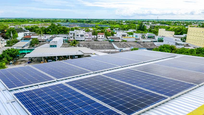 kích thước tấm pin năng lượng mặt trời