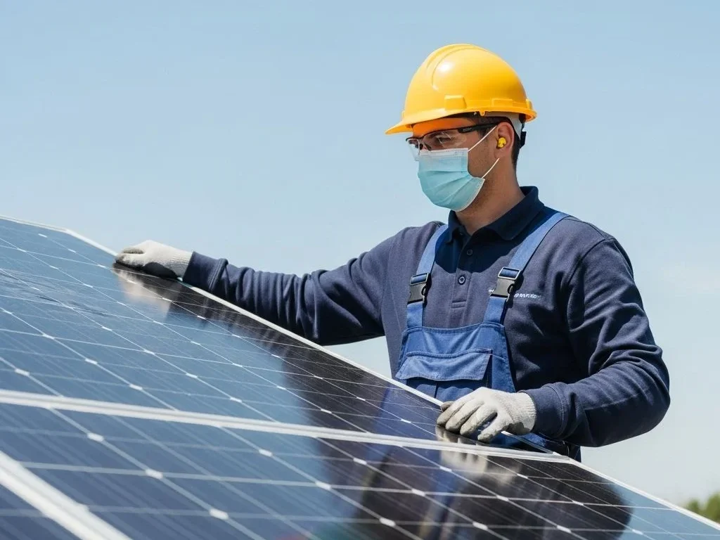 thiết bị kiểm tra tấm pin năng lượng mặt trời