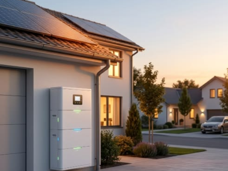 Pin lưu trữ điện mặt trời 10kW phù hợp với những hộ sử dụng điện không quá nhiều