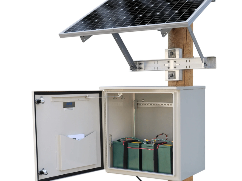 Pin 12V thường được dùng trong hệ thống off-grid