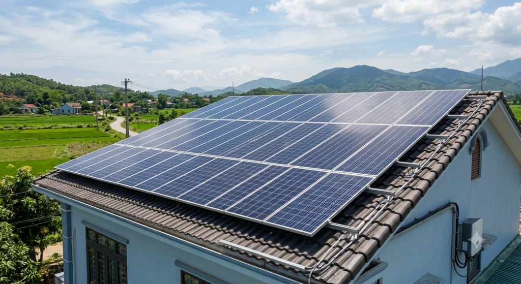 công dụng của tấm pin năng lượng mặt trời