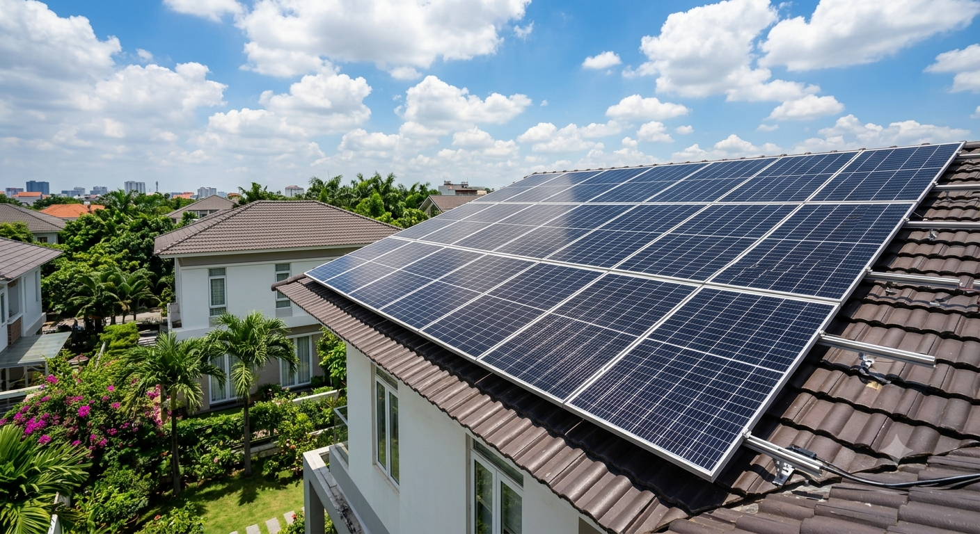 công dụng của tấm pin năng lượng mặt trời