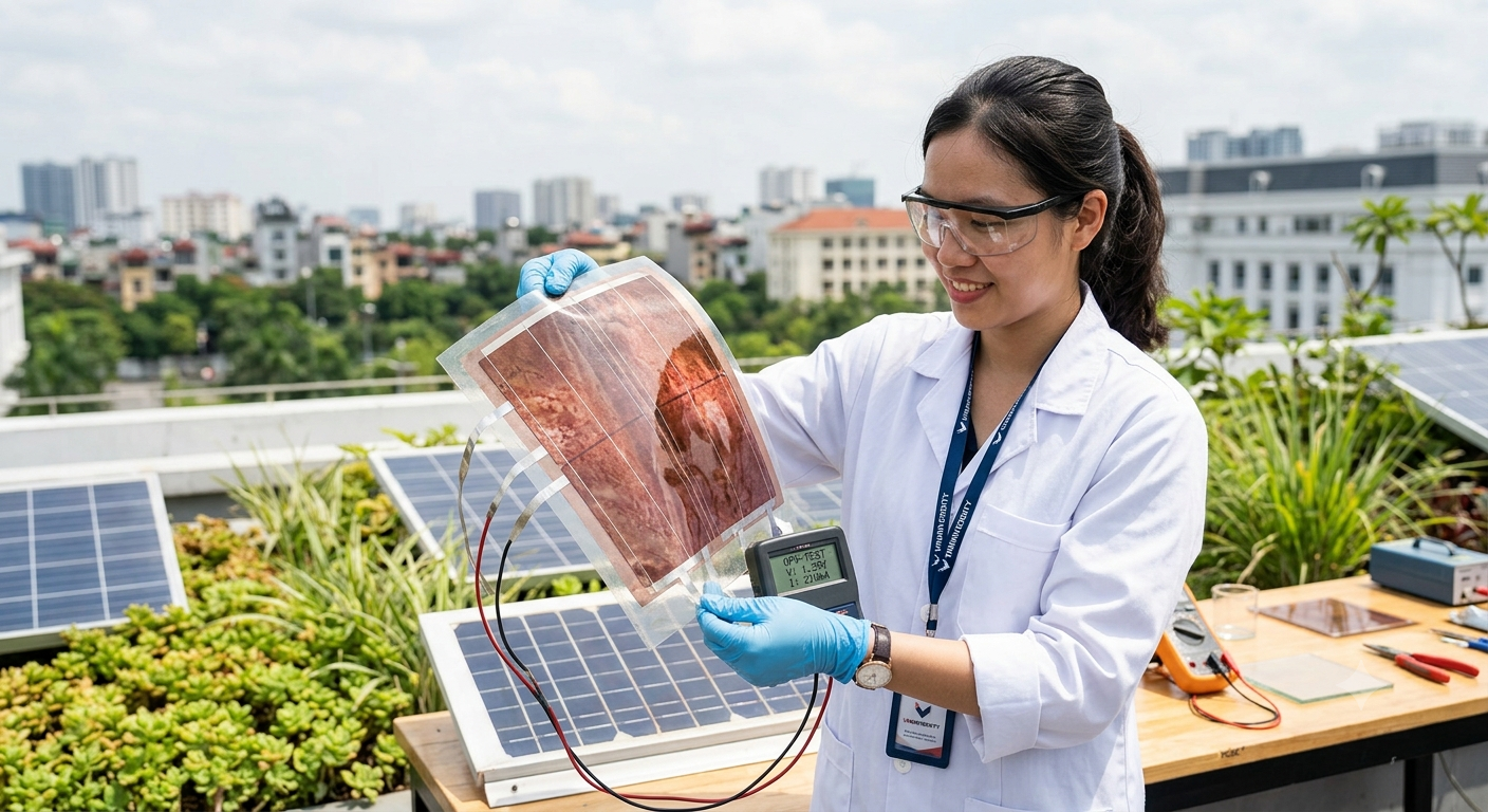 pin mặt trời hữu cơ
