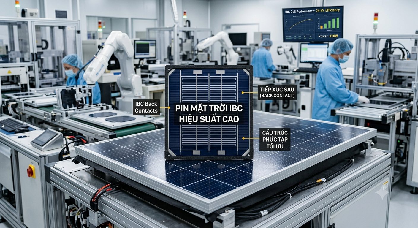 pin năng lượng mặt trời hiệu suất cao