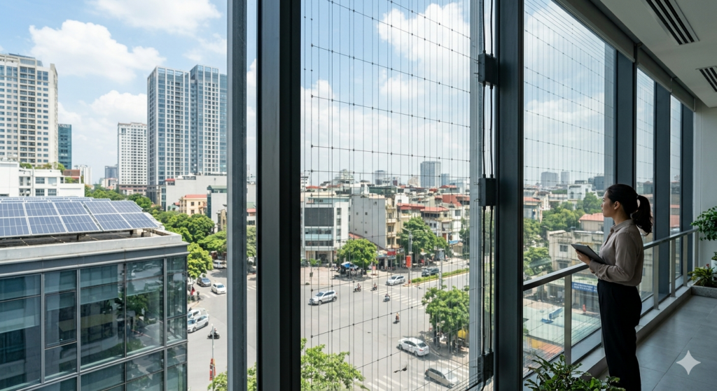 pin năng lượng mặt trời trong suốt