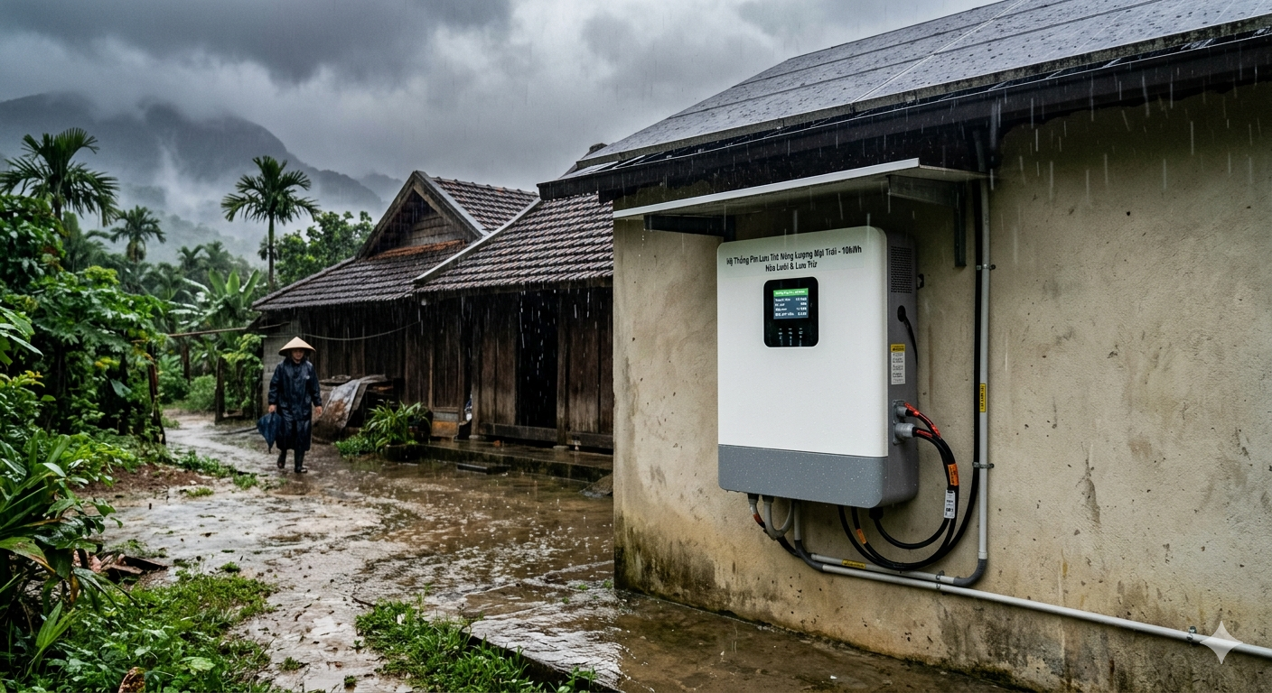 sử dụng pin năng lượng mặt trời