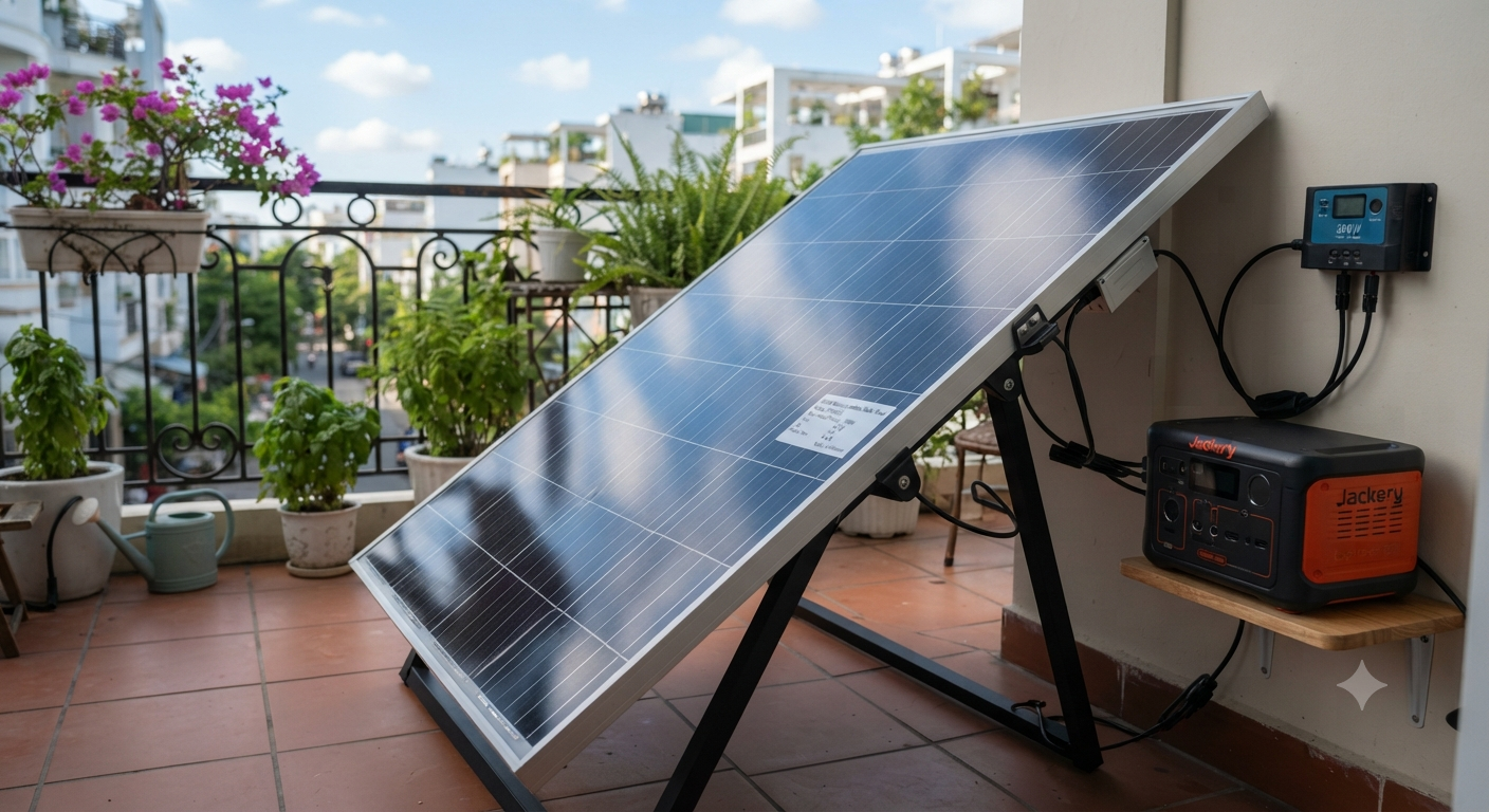 tấm pin năng lượng mặt trời 300W
